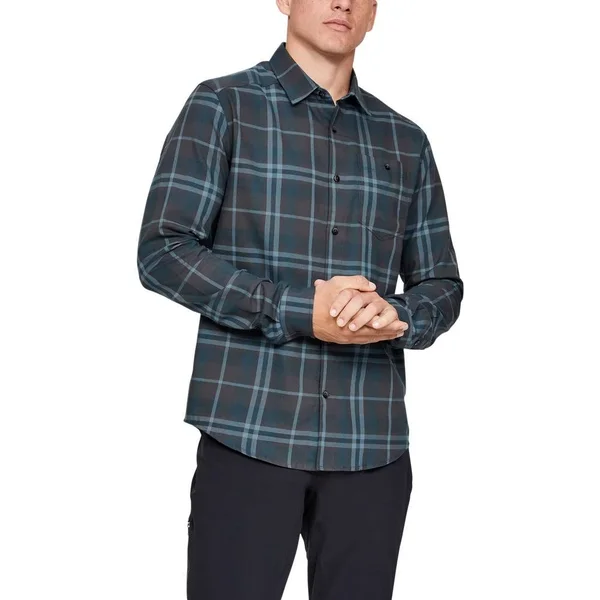 Under Armour Men's Tradesman 2.0 Flannel Shirt - Small - Wire - Wire