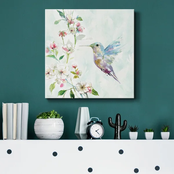 Hummingbird II-Premium Gallery Wrapped Canvas - Ready to Hang - 24x24