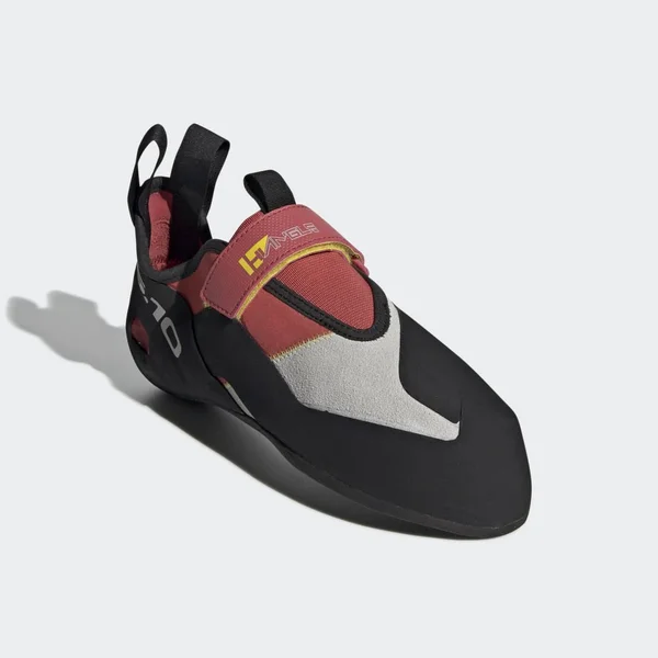 Five Ten Women's Hiangle Climbing Shoe - 8 - Half Red, Clear Grey, Black