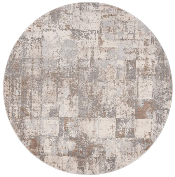 Safavieh Invista Cream/Beige 2 ft. x 8 ft. Abstract Runner Rug