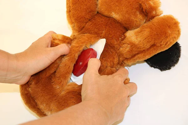SmartPetLove Snuggle Puppy Behavioral Aid Toy Biscuit