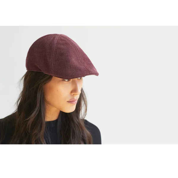 Goorin Old Town Flatcaps in Brown/Black, size Medium