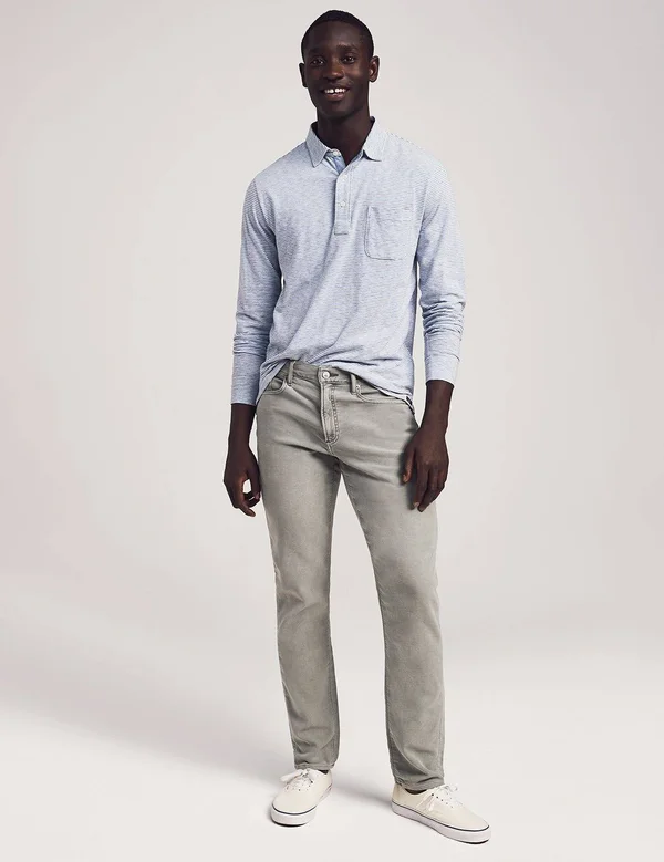 Faherty Brand Stretch Terry 5-Pocket