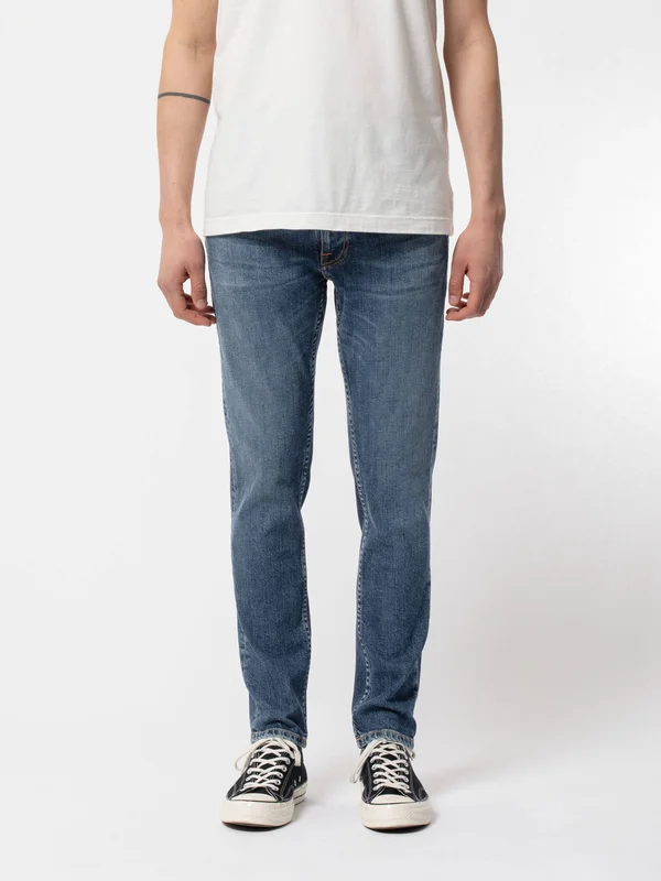 Nudie Jeans Blue Lean Dean Jeans