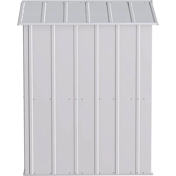Arrow Classic Steel Storage Shed - 6x5 Flute Grey