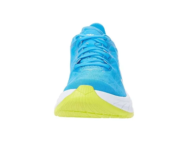Hoka One One Women's Carbon x 2 Shoe - 10.5 - Diva Blue, Citrus