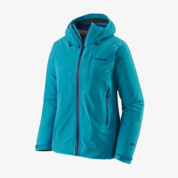 Patagonia Women's Galvanized Jacket - Rain & Waterproof Jackets - Curacao - 83137 - Xxs