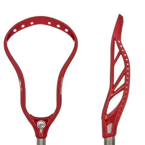 Maverik Centrik U Unstrung Lacrosse Head, Red
