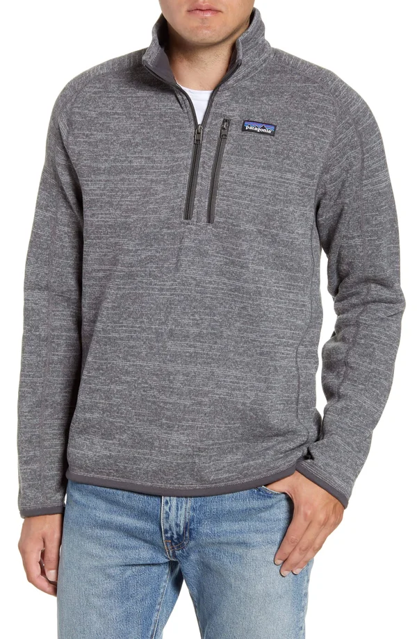 Patagonia Better Sweater 1/4 Zip Men's - Nickel, XL