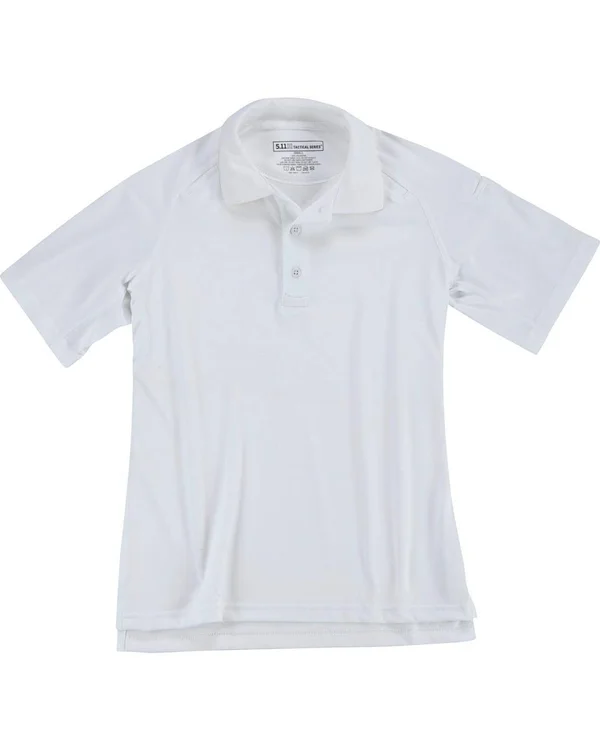 5.11 Tactical Women's Performance Short-Sleeve Polo - White