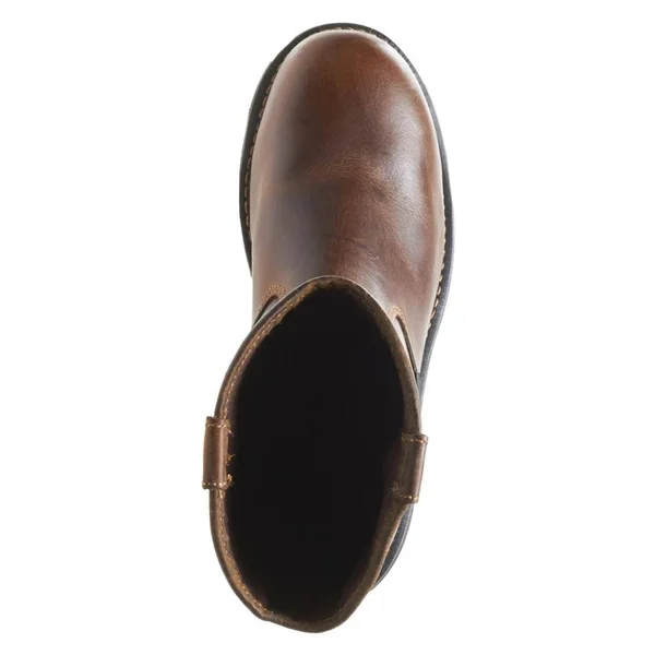 Wolverine Men's Brek Wellington Durashocks Waterproof Steel Toe Work Boots, Brown