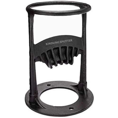 Kindling Splitter - Firewood Log Splitter, Manual Made of Cast Iron