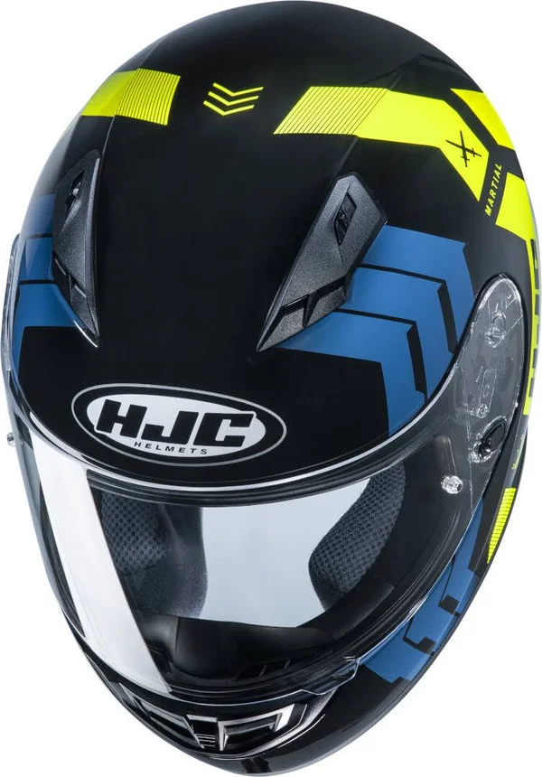HJC CS-15 Martial Helmet, black-yellow, Size Xs