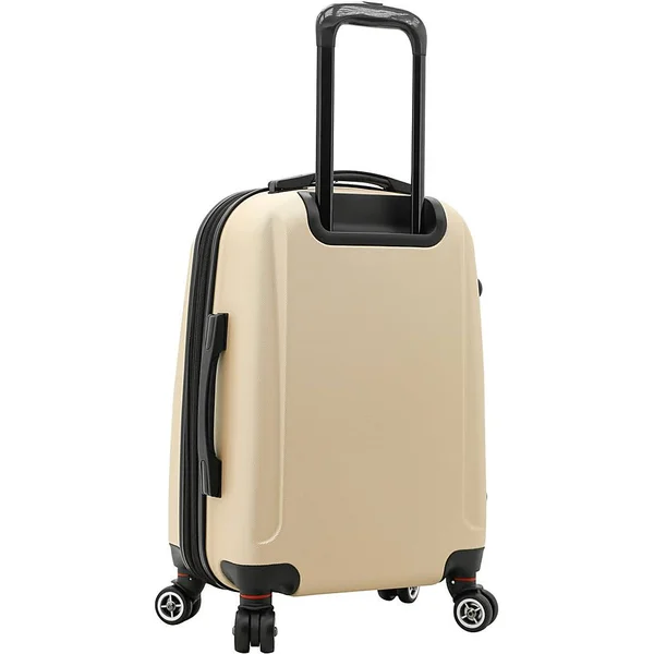 Travelers Club Luggage Falkirk 3 Piece Expandable Hardside Spinner Luggage Set - Red