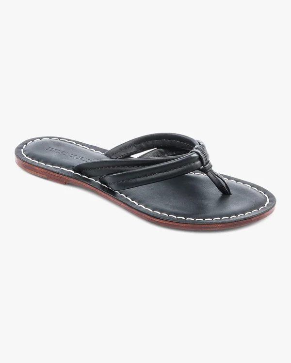 Bernardo Miami Two Strap Thong Sandals 5 - Black