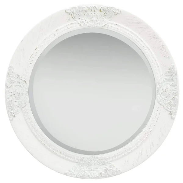 vidaXL Wall Mirror Baroque Style 19.7x22 Black