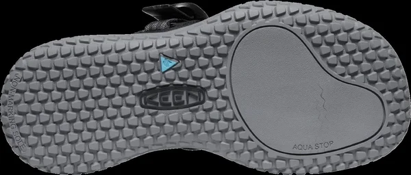Keen Women's Solr Toe Post Sandal - 10 - Black - Steel Grey