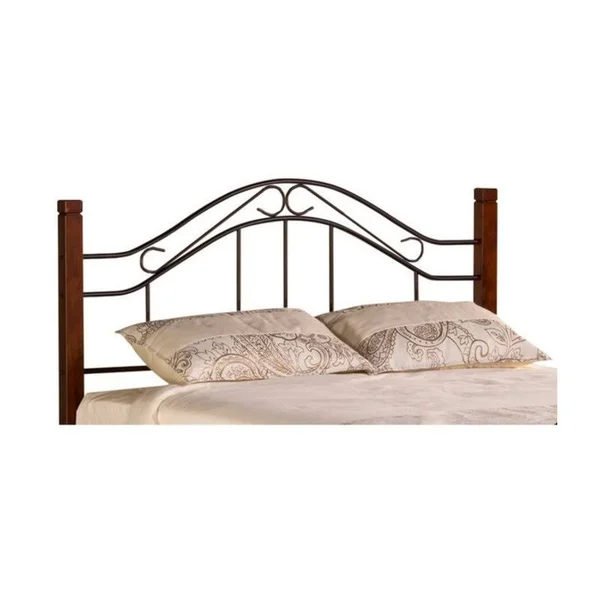 Hawthorne Collections Twin Spindle Headboard with Rails in Cherry