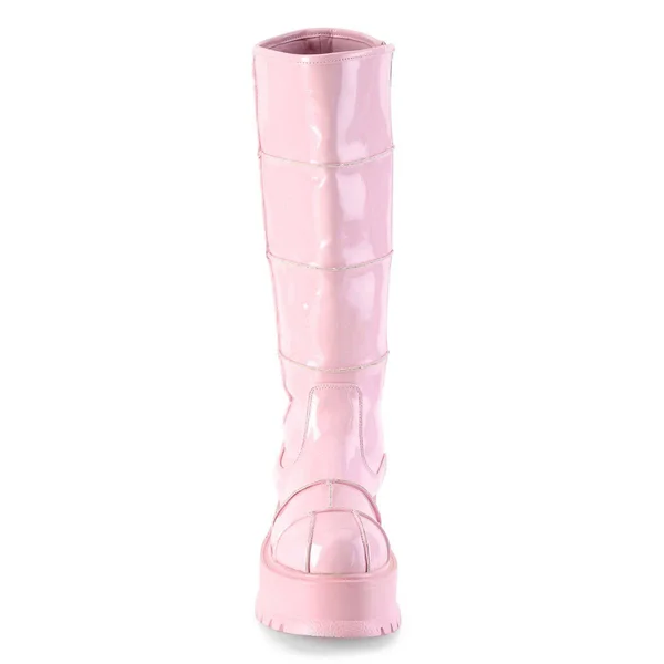 2 inch Platform SLACKER-230 Baby Pink 12, Pink