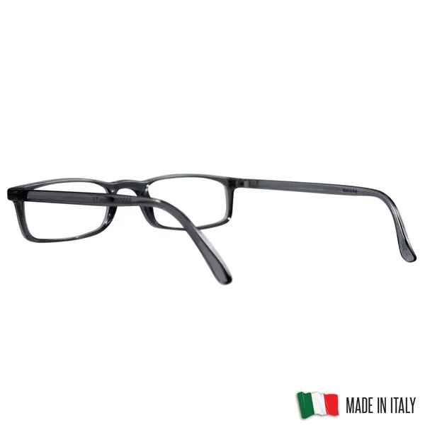 Nannini Quick 7.9 Lightweight Reading Glasses (Grey, Size 1.5)