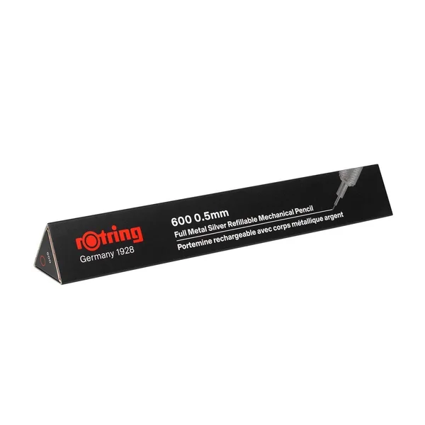 Rotring 600 0.5mm Silver Barrel Mechanical Pencil (1904445)