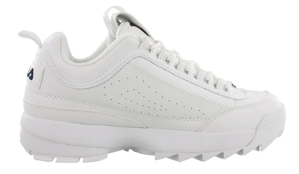 Men's White Disruptor II Shoes - Size 10, Fila