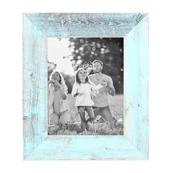 BarnwoodUSA, Farmhouse Picture Frame with 3 inch Wide Frame, 100% Reclaimed Wood (8x10, Robins Egg Blue), Size: 8 x 10