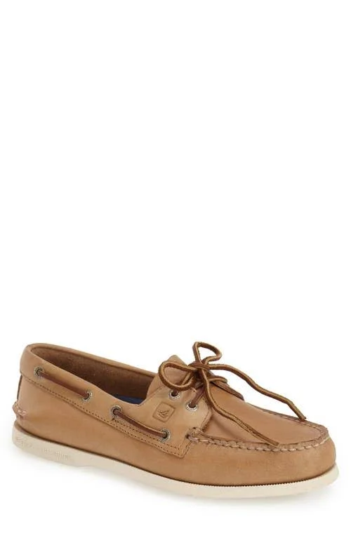 Sperry &Authentic Original& Boat Shoe, Size 6.5 in Oatmeal at Nordstrom