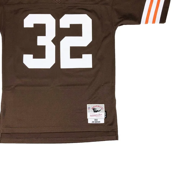 Mitchell & Ness Cleveland Browns Jim Brown Throwback Jersey