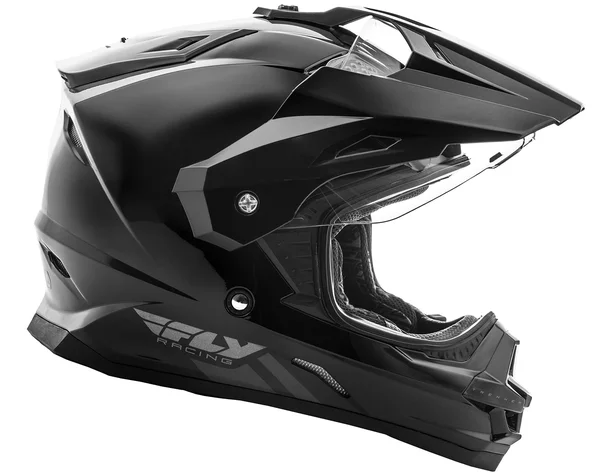 Fly Racing Trekker Solid Helmet Matte Black