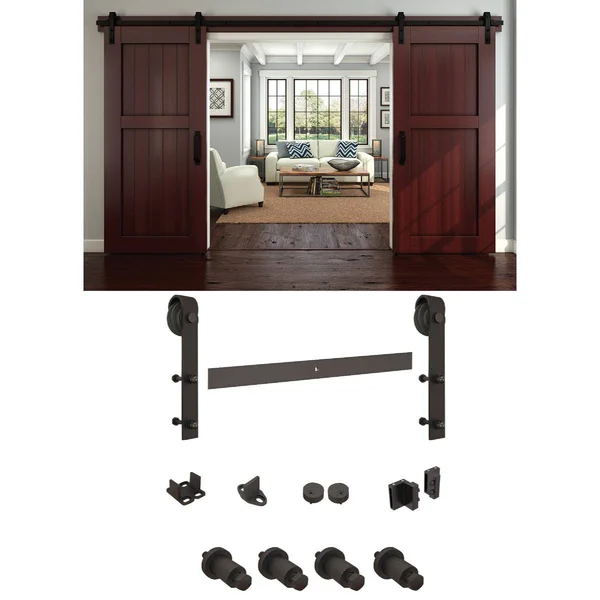 National Hardware Decorative Interior Sliding Door Hardware