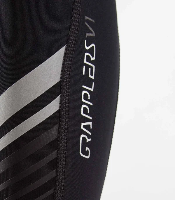 Grappling Compression Spats S, Black/Silver