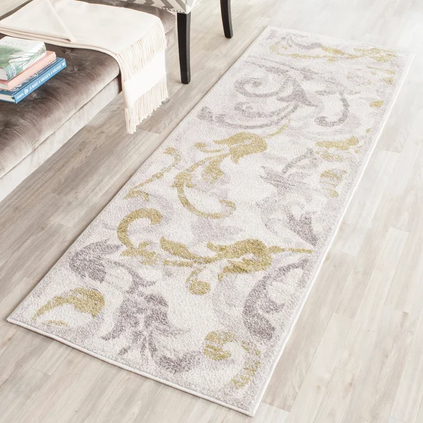 Safavieh 8& x 10& Amherst AMT428K Ivory, Grey Rug