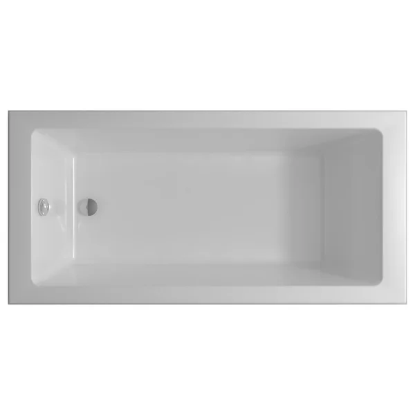 Fine Fixtures 36 inch x 72 inch Soaking Drop in or Alcove Bathtub