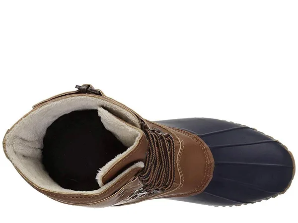 JBU by Jambu Women's Ontario Duck Boots: 8.5/Navy-Tan Jambu