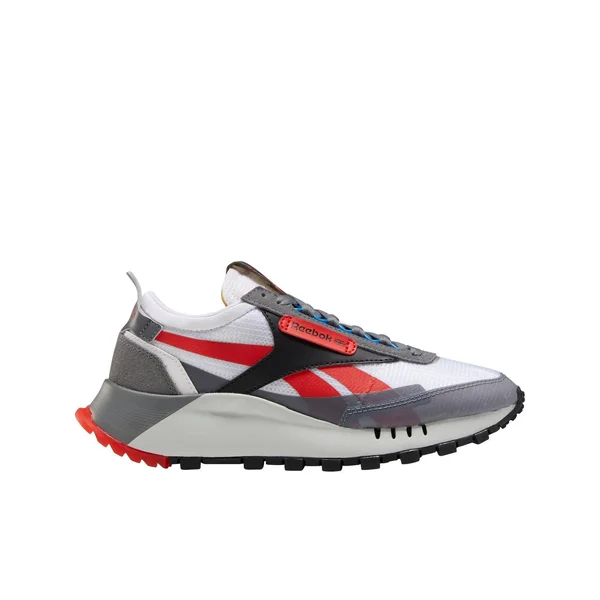 Reebok Classic Legacy Red/White/Grey Grade School Boys& Shoes - Size: 6