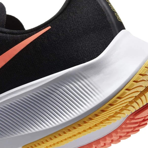 Men's Nike Air Zoom Pegasus 37 (Black/Mango) 12