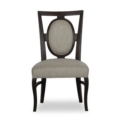 Barkley King Louis Back Side Chair Fairfield Chair Espresso/9508 Hazelnut