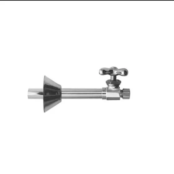 Brasstech 417X/15A Straight Valve Kit - 1/2x22 Sweat Antique Nickel