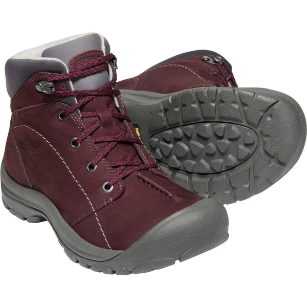 Keen Women's Kaci Winter WP Mid (8 Winetasting/Steel Grey)