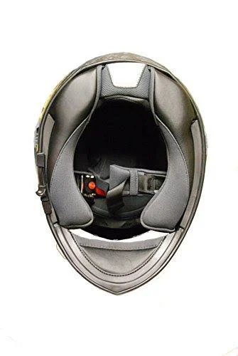 TORC T14B Bluetooth Integrated Mako Full Face Helmet Flat Black Flag - Large