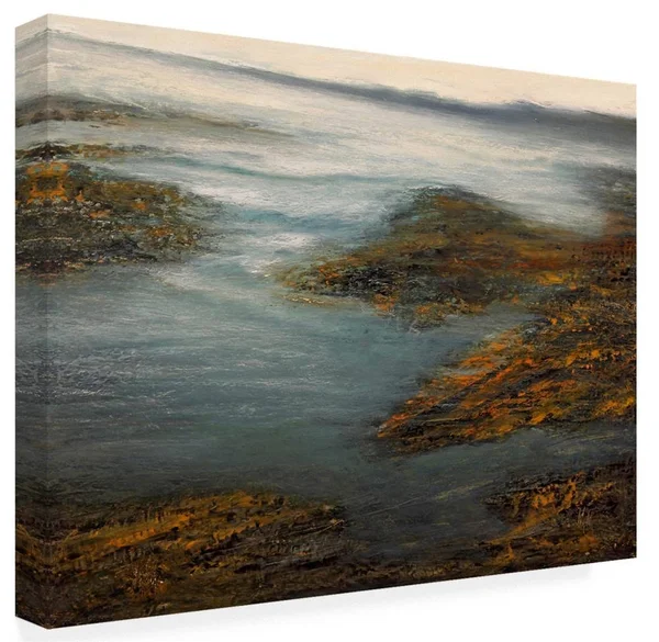 Trademark Art Michael Mot 'Rocky Cove Island' Canvas Art