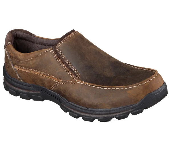 Men's Skechers, Braver Rayland Slip on Casuals 10 Brown