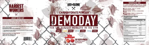 Axe & Sledge Demo Day Big Cherries