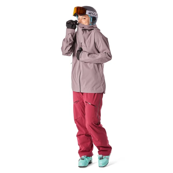 Flylow Foxy Bib Pant - Women's Beet, M/Reg