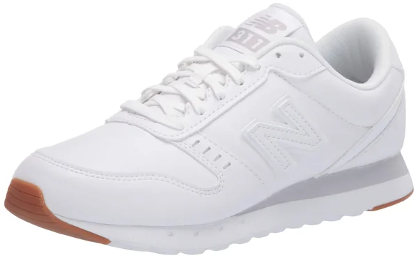 New Balance Women's 311 V2 Sneaker - White/Black, 7