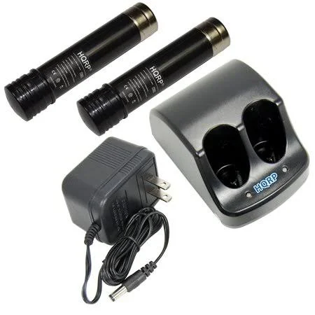 Hqrp Two Batteries and Battery Charger for Black & Decker Versapak Vp100, Vp110, 151995-03, 387854-0