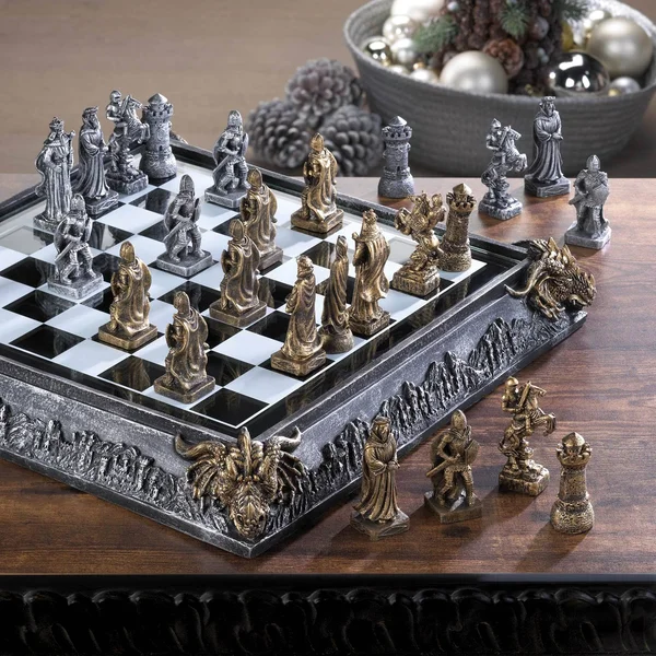 Medieval Knights Chess Game Set