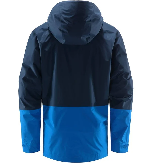 Haglofs Skuta Jacket Colorblock-Blue - Mens Casual Jacket, Size XL - Color Tarn Blue - Storm Blue