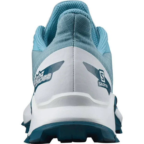Salomon Alphacross Blast Junior Trail-Running Shoes Blue 4 Kids
